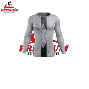 OEM Design <b>Compression</b> Mma Rash Guard Custom Sublimated Printed Mens Rash Guard - Product Image 4