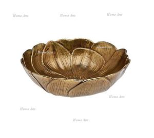 Juego de 2 tazones decorativos de latón pulido de diferentes tamaños, diseño clásico, forma redonda, para servir alimentos, frutas, decoración del hogar - Product Image 4