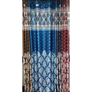 KVR High Quality Classic <b>Ikat</b> <b>Curtains</b> for the Living Room Cotton <b>Ikat</b> Pattern Jacquard <b>Curtain</b> - Product Image 1