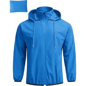 Nuevo 2025 último estilo de tamaño adulto hombres chaqueta de lluvia al por mayor hombres chaqueta de lluvia superventas hombres chaqueta de lluvia - Product Image 1
