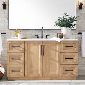 Meuble de salle de bain en teck, fabriqué en Indonésie - Product Image 1