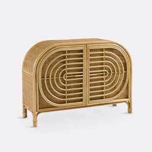 Wholesale Natural Rattan <b>Kitchen</b> Sideboard Cabinet Traditional Dining Room <b>Furniture</b> Competitive Price From Vietnam Factory - Product Image 4