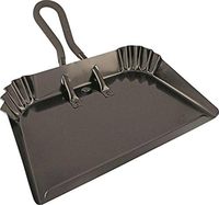 Porte-poussière industriel extra large en métal Porte-poussière en acier à revêtement en poudre 17 pour les grands nettoyages Ne se plie pas