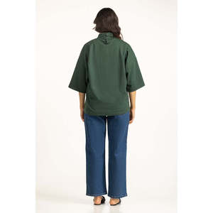 Sweat-shirt tricoté respirant imprimé pour femme, style streetwear, pull à manches courtes, doux, chaud et confortable, automne-hiver, ODM - Product Image 5