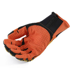 Gants personnalisés de meilleure qualité, enduits de silicone, résistants aux chocs sur la paume Gants de sécurité au travail en TPR Gants pour le pétrole et le gaz - Product Image 4