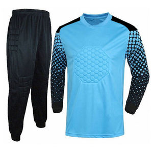 Kit de Maillot d'Entraînement de Gardien de But Complet pour Hommes OEM, Uniformes Personnalisables pour Adultes, Tenue de Football Imprimée Anti-Bactérienne, Prix Raisonnable - Product Image 4