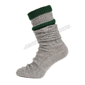Wholesale High Quality <b>Men's</b> Bavarian <b>Socks</b> Oktoberfest Parties German Trachten Custom Bottom Breathable Material <b>Wool</b>/Acrylic - Product Image 2
