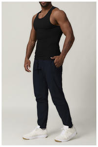 Vente en gros Respirant 95% Polyester 5% Spandex Pantalon à jambes droites Pantalon de sport Jogging Fitness Gym Workout Pantalon de sport pour hommes - Product Image 6