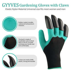 Gants de jardin de protection durables, imperméables et respirants, résistants aux épines, confortables et flexibles, lavables pour hommes et femmes - Product Image 5