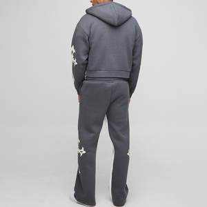 Vente en gros de survêtements tendance à logo imprimé personnalisé pour hommes, vêtements de ville très exigeants, survêtements pour l'hiver, tissu respirant - Product Image 2