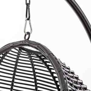 PRSW-AP Outdoor Garden <b>Swing</b> Chair Modern Poly Rattan Design for Hotels Parks <b>Bedrooms</b> Living Rooms Villas - Product Image 5