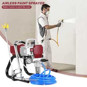 Pistola de Pintura Eléctrica sin Aire de Alta Eficiencia de 1800W, Kit con Flujo Máximo de 1.8L/min para Proyectos de Pintura Interior del Hogar - Product Image 2