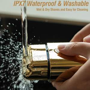 Rasoir électrique USB pour hommes à double grille pour un rasage précis du visage et du corps, idéal pour la tête chauve et les barbiers - Product Image 6