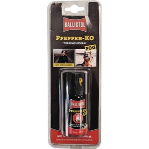 Spray de Defensa Personal PFEFFER-KO FOG 40ml con Clip para Cinturón BALLISTOL - Product Image 1