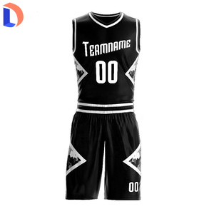 Maillot uniforme de basket-ball OEM de meilleure qualité Ensembles réversibles sur mesure Respirant Nouvelle fabrication - Product Image 2