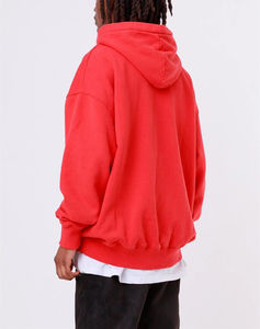 Sweat à capuche surdimensionné French Terry de haute qualité sweat à capuche en coton unisexe en gros personnalisé blanc 100% coton 3D Puff Hoodie - Product Image 6