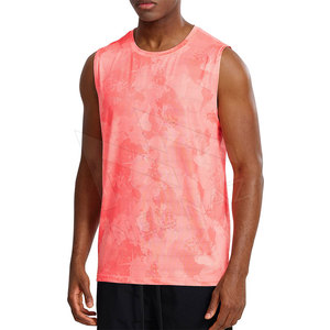 เสื้อกล้ามพิมพ์ลายโลโก้สำหรับยิมของผู้ชายเสื้อพิมพ์ลายพิมพ์ซับลิเมชันล่าสุดมีโลโก้เฉพาะตัว - Product Image 1