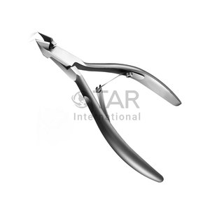 Coupe-ongles professionnel en acier inoxydable, coupe-ongles pour les doigts et les orteils, avec pince à cuticules, ciseaux pour peaux mortes, coupe-cuticules - Product Image 2