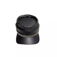 FF3665 Sombrero de chofer de moda para mujer Boina Fiddler Cap Cabbie Paperboy Sailor Hat Corduroy Newsboy Cap para mujer
