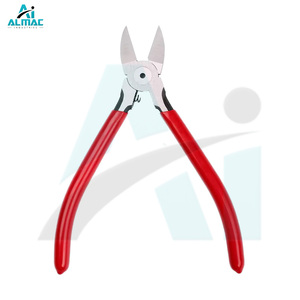 ALMAC, venta al por mayor, cortadores de alambre de punta fina, Alicates de punta diagonal de acero inoxidable, revestimiento antioxidante, fuente de alimentación Manual para joyería - Product Image 2