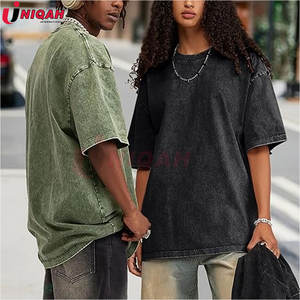 เสื้อยืดวินเทจขนาดใหญ่สำหรับผู้ชายและผู้หญิงทรงโอเวอร์ไซส์พร้อมแขนสั้นคลาสสิกสำหรับผู้ชายสไตล์ทางการ - Product Image 3