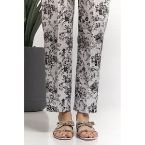 ชุดเซ็ตผู้หญิงสีเทาขี้เถ้าลายพิมพ์ด็อบบี้ สไตล์ลำลองสปอร์ต เสื้อฮู้ดแขนสามส่วน กางเกงขาสั้น สำหรับชุดฤดูใบไม้ผลิ/ฤดูร้อน ผ้าเครป - Product Image 3