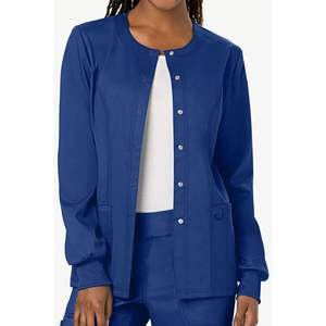 Logo personnalisé propre marque impression brodée femmes gommage ensemble soins infirmiers uniforme hôpital médical clinique prix de gros gommage ensembles - Product Image 1