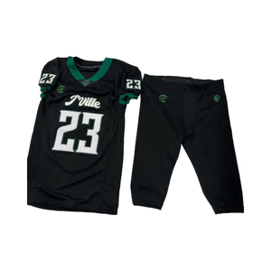 Conjunto de Uniforme de Fútbol Americano para Niños, Manga Corta, Diseño Animal, Técnica de Sublimación, Spandex/Poliéster, Antibacteriano - Product Image 1