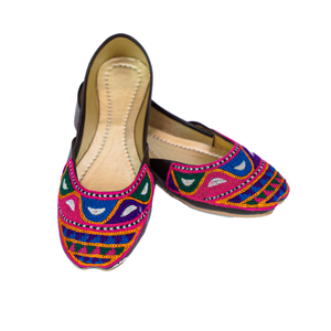 Handmade Leather <b>Khussa</b> Jutti Traditional Indian-Pakistani Punjabi Jutti Autumn Season Women's Wholesale <b>Shoes</b> Ladies <b>Khussa</b> - Product Image 4