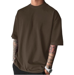 T-shirts vierges pour hommes, coupe classique, respirants, 300g, haute qualité, écologiques, motif uni, streetwear, Oxford, personnalisables avec logo OEM - Product Image 1