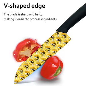 Juego de Cuchillos de Chef de Cerámica de 3 Piezas Premium 2026, Más Vendido, con Mangos de Plástico, Duradero y Extra Afilado para Uso Comercial - Product Image 2