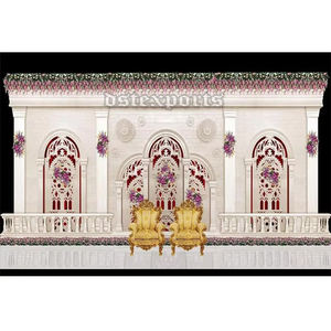 Elegante Decoración de Fibra para Bodas Estilo Victoriano, Fabricante Profesional, para Escenarios y Ventanas, Missouri Mississippi - Product Image 1