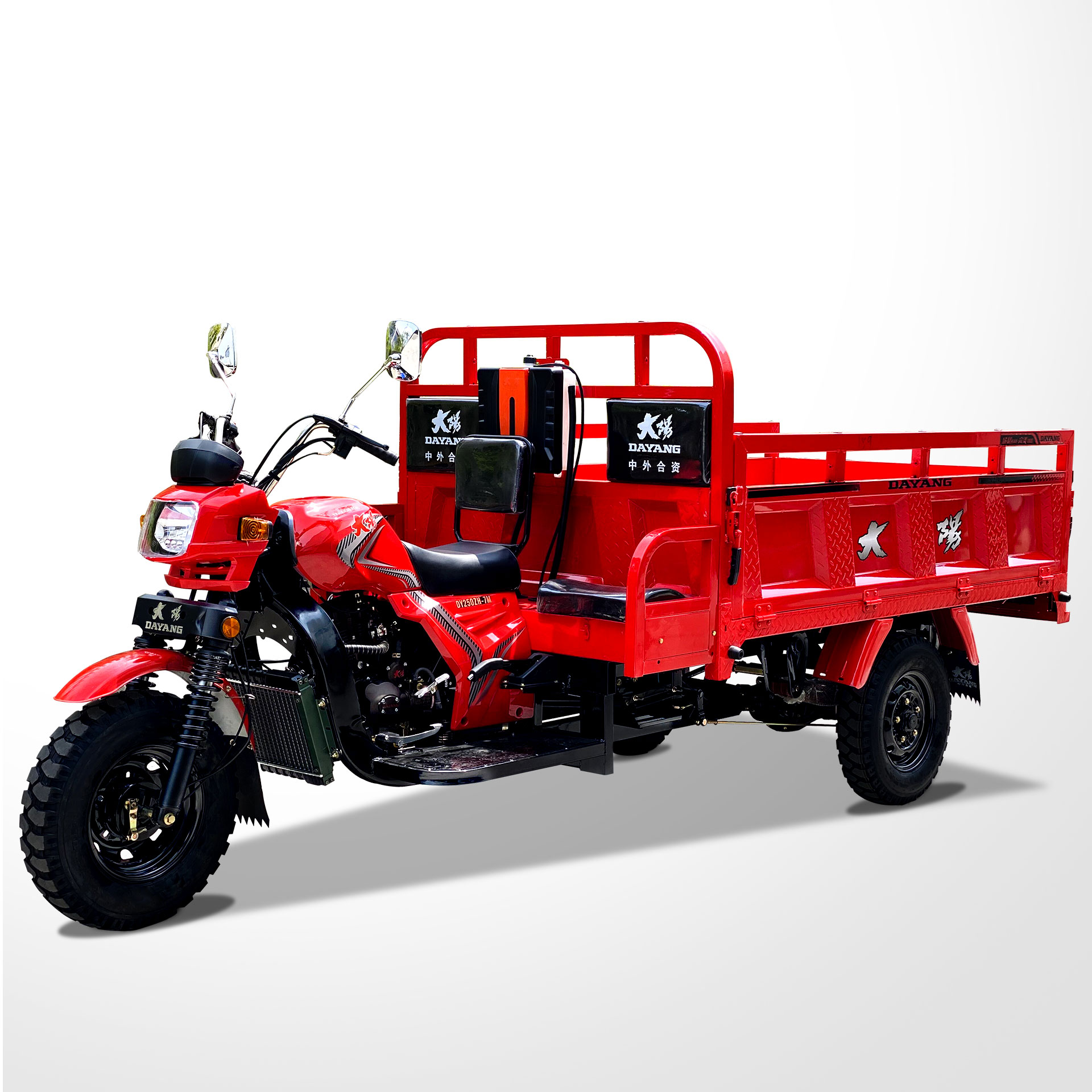 Элегантный Современный обновленный дизайн фары 200cc сверхмощный трехколесный грузовой трехколесный мотоцикл с бензиновым двигателем опционально