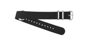 B01 Unisex 20mm Black Nylon Sports Smart <b>Watch</b> Band Adjustable Comfortable Waterproof Stainless Steel Breathable Professional - Product Image 5