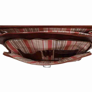 Vintage Handmade Laptop Briefcase Cowhide Leather Lightweight Office Bag with Organizer Pockets for Daily Use by Power Hint - Product Image 4