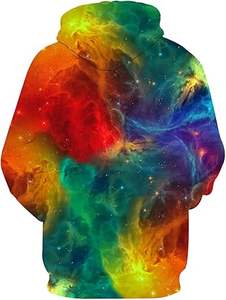 Nueva Sudadera con capucha con impresión por sublimación Sudaderas con capucha personalizadas Desgaste Sublimación Sudaderas con capucha Desgaste casual Sudor de manga larga - Product Image 3