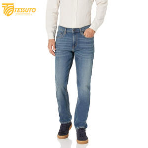 Short en jean grande taille pour hommes Baggy classique jambe droite Jeans décontractés Short Loose Fit Skinny Stretch Jorts - Product Image 3