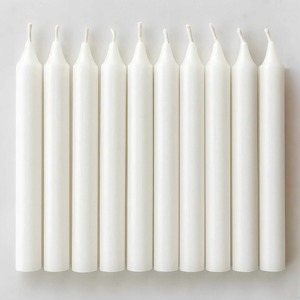 Hermosa vela blanca Lisa para centros de mesa Calidad premium y acabado liso Compre en línea con entrega rápida - Product Image 5