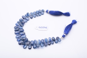 Stainless Steel Long Beaded Necklace with Blue Pendant Artisan <b>Crafted</b> Ethnic Design for Women & Girls Gift - Product Image 6