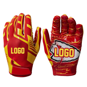 Gants de sport en silicone antidérapants personnalisés nouvelle version équipement récepteur Pro pour le maintien des buts de football américain et de football - Product Image 6