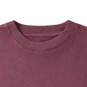 OEM décontracté simple femmes t-shirts doux et respirant à manches courtes col rond coton t-shirt été vierge couleur unie femmes t-shirts - Product Image 6