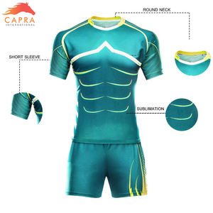 ชุดเครื่องแบบรักบี้สำหรับผู้ใหญ่ชุดเล่นกีฬารักบี้ผลิตตามสั่ง - Product Image 2