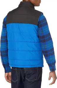 High Quality Wholesale Breathable Men's Sleeveless Puffer Jacket Custom Logo Stand Collar Winter Body <b>Warmer</b> Gilet Vest - Product Image 2