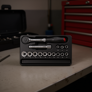 Juego de Llaves de Trinquete Neumáticas Usag de 15 Piezas con Vasos Hexagonales e Insertos - Product Image 3