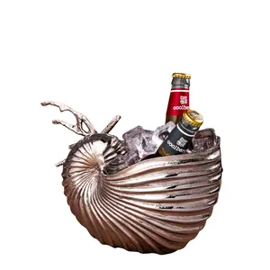 Seashell Wine Chiller Bucket adalah barang perlengkapan Bar Premium memberikan tampilan unik ke meja Bar Anda Terbaik untuk Acara katering Hotel Bar