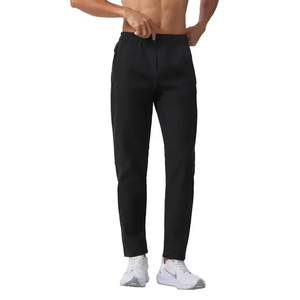 กางเกงวอร์มทรงโอเวอร์ไซส์สำหรับผู้ชายกางเกงวอร์มเข้ารูปแบบหนาสำหรับใส่ไปยิมพลัสไซส์ - Product Image 3