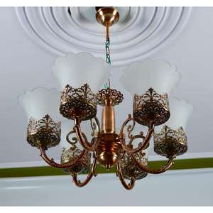 Wholesale High Polish Copper Hanging Pendant <b>Lamp</b> with Tall Cylinder Body and Soft Light Flow <b>for</b> <b>Lounge</b> & Stylish Room Design - Product Image 3