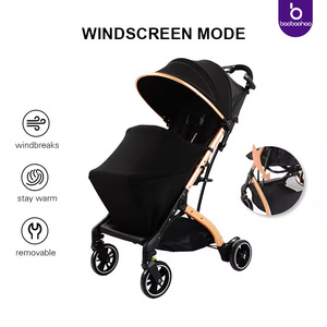 Xe đẩy em bé cổ điển vận chuyển du lịch di động bé nhỏ gọn siêu nhẹ nhỏ có thể gập lại xe đẩy cho bé - Product Image 5