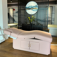Vente directe d'usine Table de massage spa rose à 2 moteurs lit de beauté lits de massage professionnels