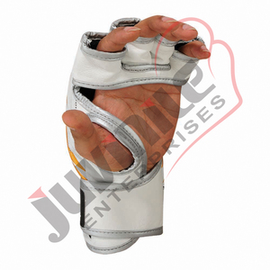 Guantes de MMA Profesionales de Venta Caliente al por Mayor, Guantes de Entrenamiento Diario de Cuero Genuino que Absorben la Humedad para Artes Marciales - Product Image 5